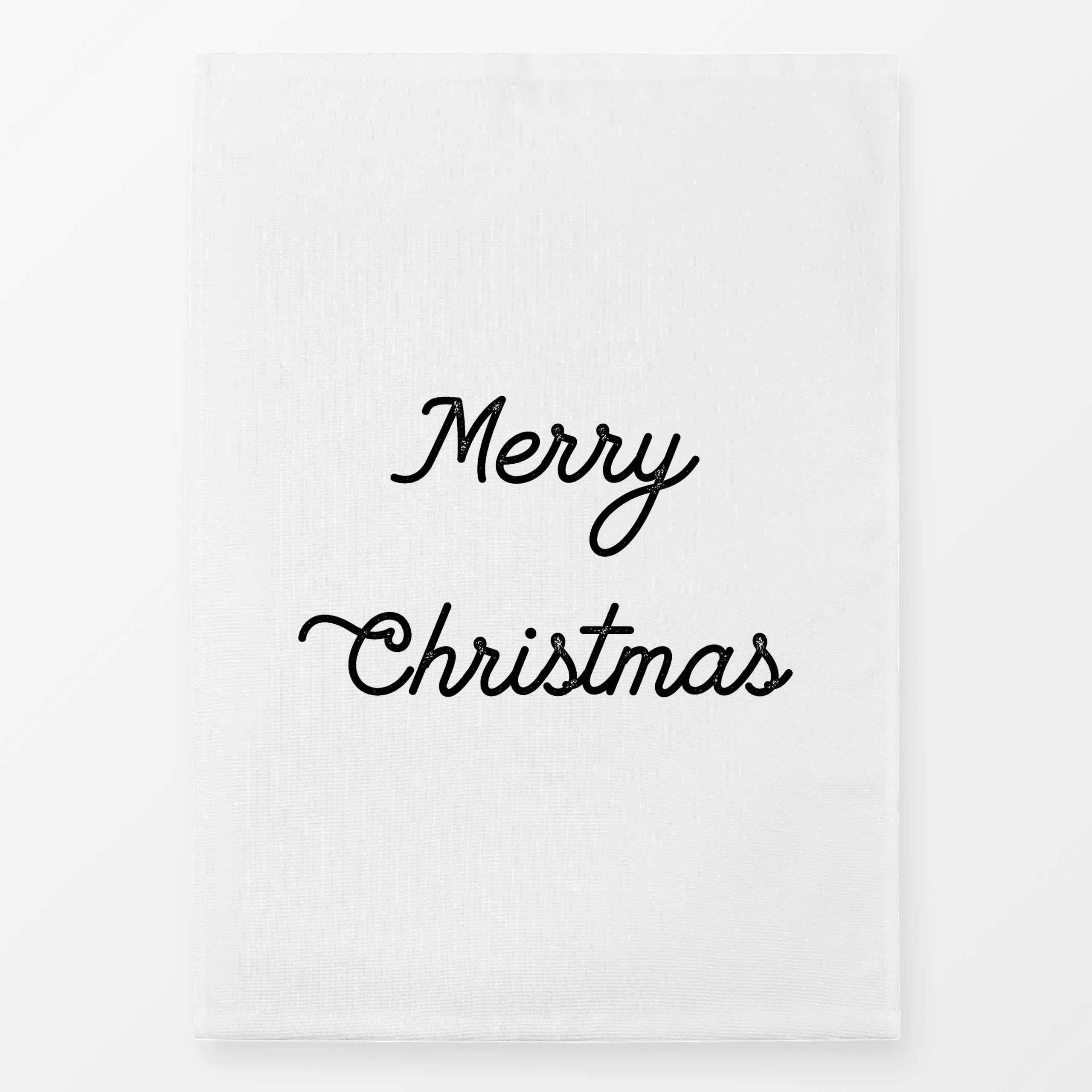 Geschirrtücher Vintage Holidays Merry 5 - Sprüche & Schriftzüge, Weihnachten, Winter - von „Monika Strigel"; Merry Christmas...