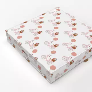 Bodenkissen Sommertage Fahrrad