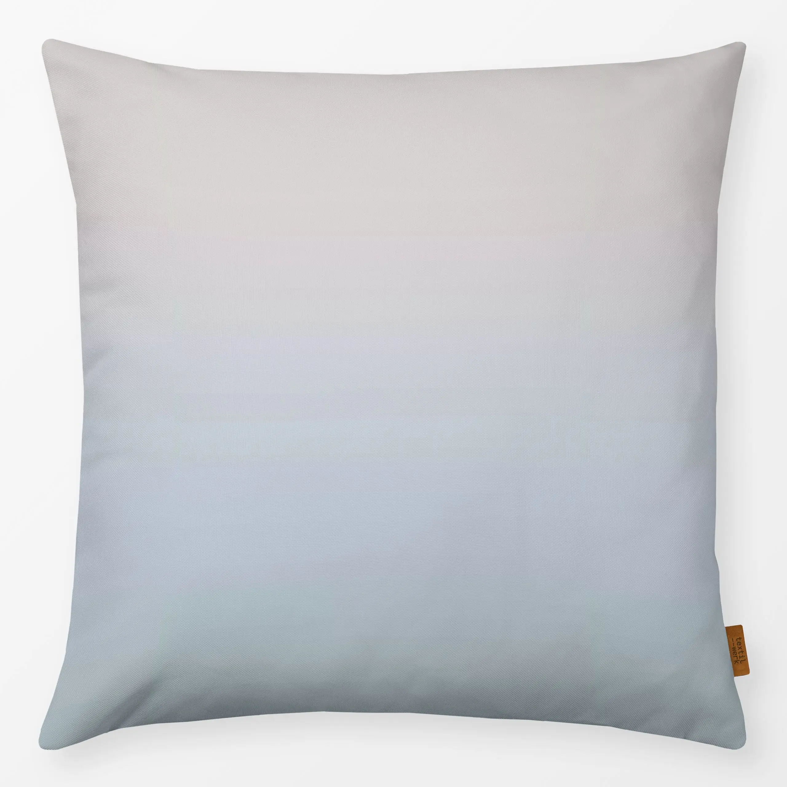 Kissen Farbverlauf Frische Luft - Frühling, Natur & Landschaft, Symbole & Muster - von „Alisa Knöß"; skandinavisch, Farbverl...