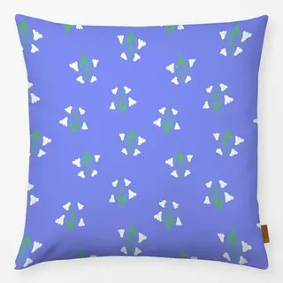 Kissen Ostergloeckchen lila