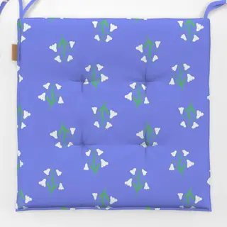 Sitzkissen Ostergloeckchen lila