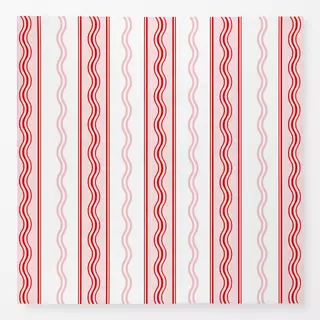 Tischdecke Retro preppy wellen I