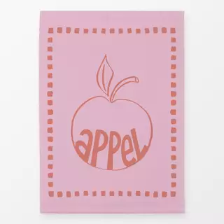 Geschirrtücher appel typographie