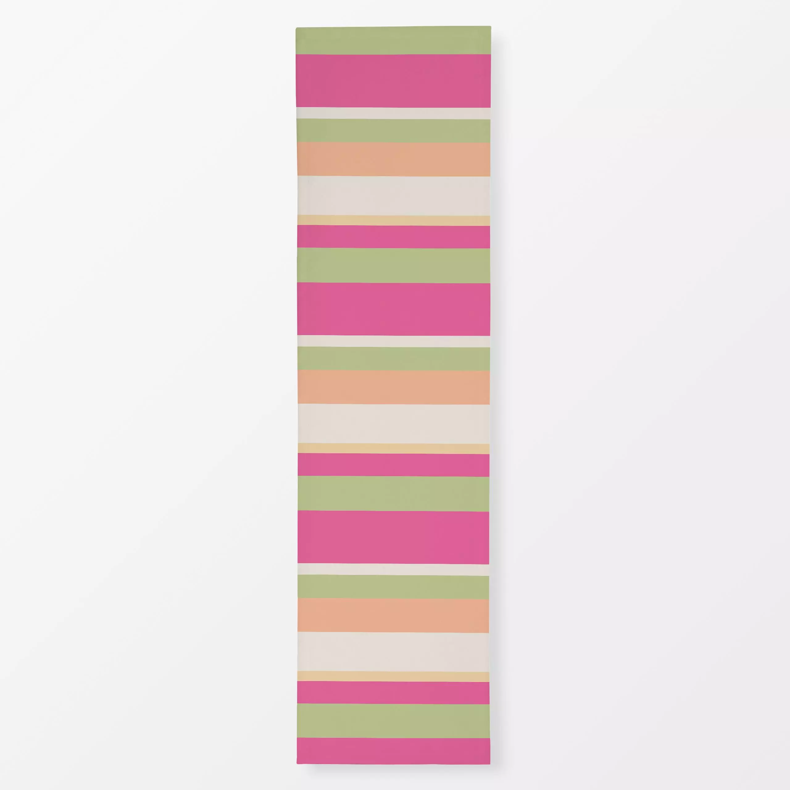 Tischläufer Ringel pink multicolor, gemustert, von Kantioler Design