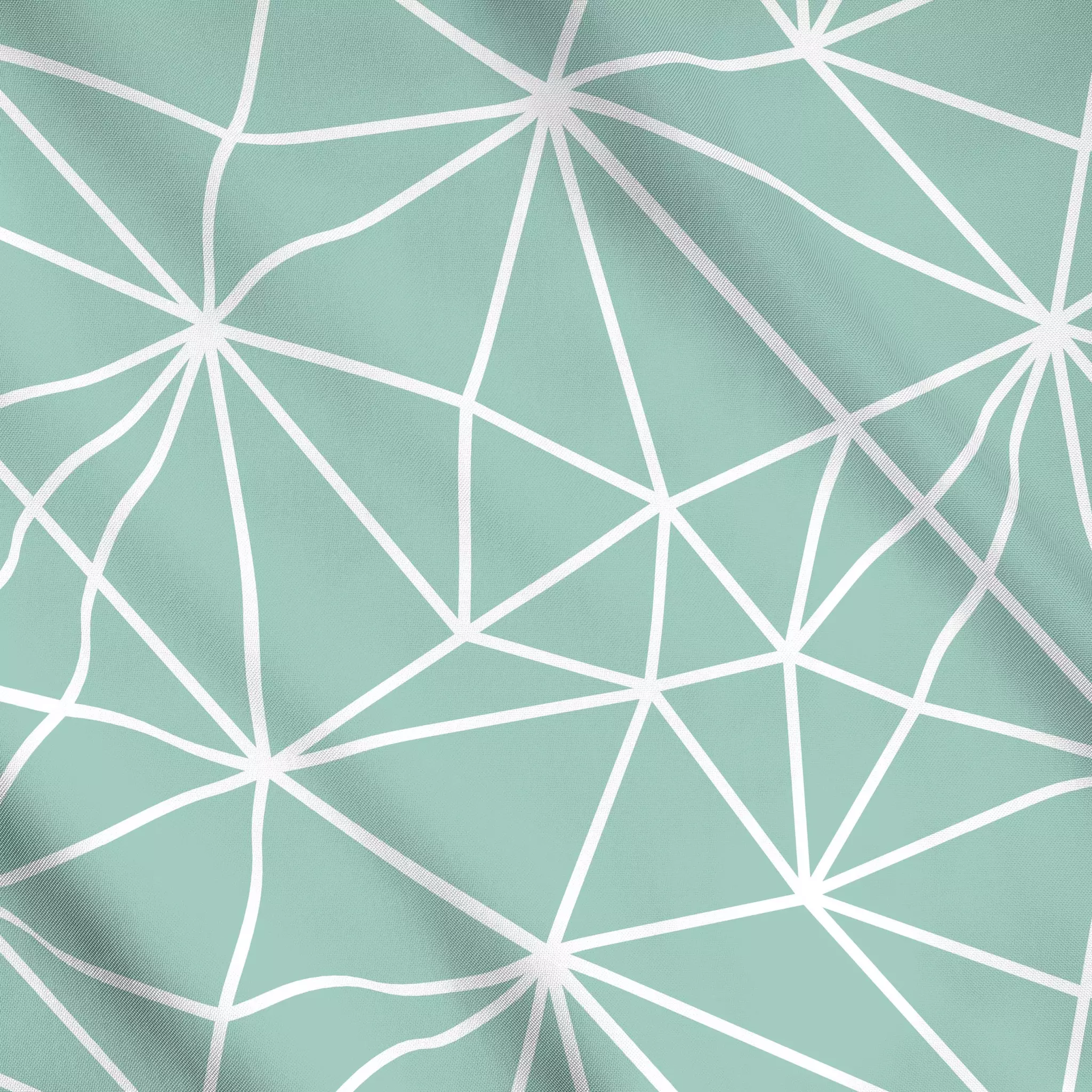 Meterware Grafische Linien Mint-Gelb Grafische Linien Mint-Gelb
