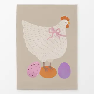 Geschirrtücher Huhn Ostereier