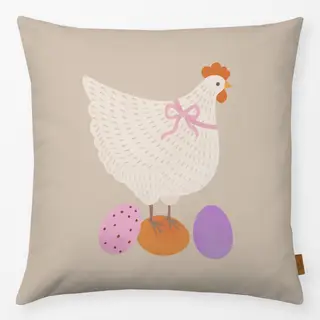 Kissen Huhn Ostereier