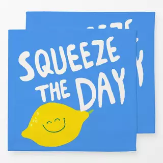 Servietten Squeeze the day