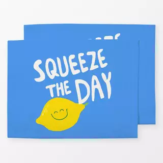 Tischset Squeeze the day