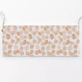 Bankauflage Big terracotta Watercolor Dots