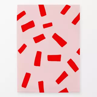 Geschirrtücher Rosa Rot Fly