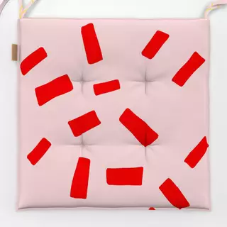 Sitzkissen Rosa Rot Fly