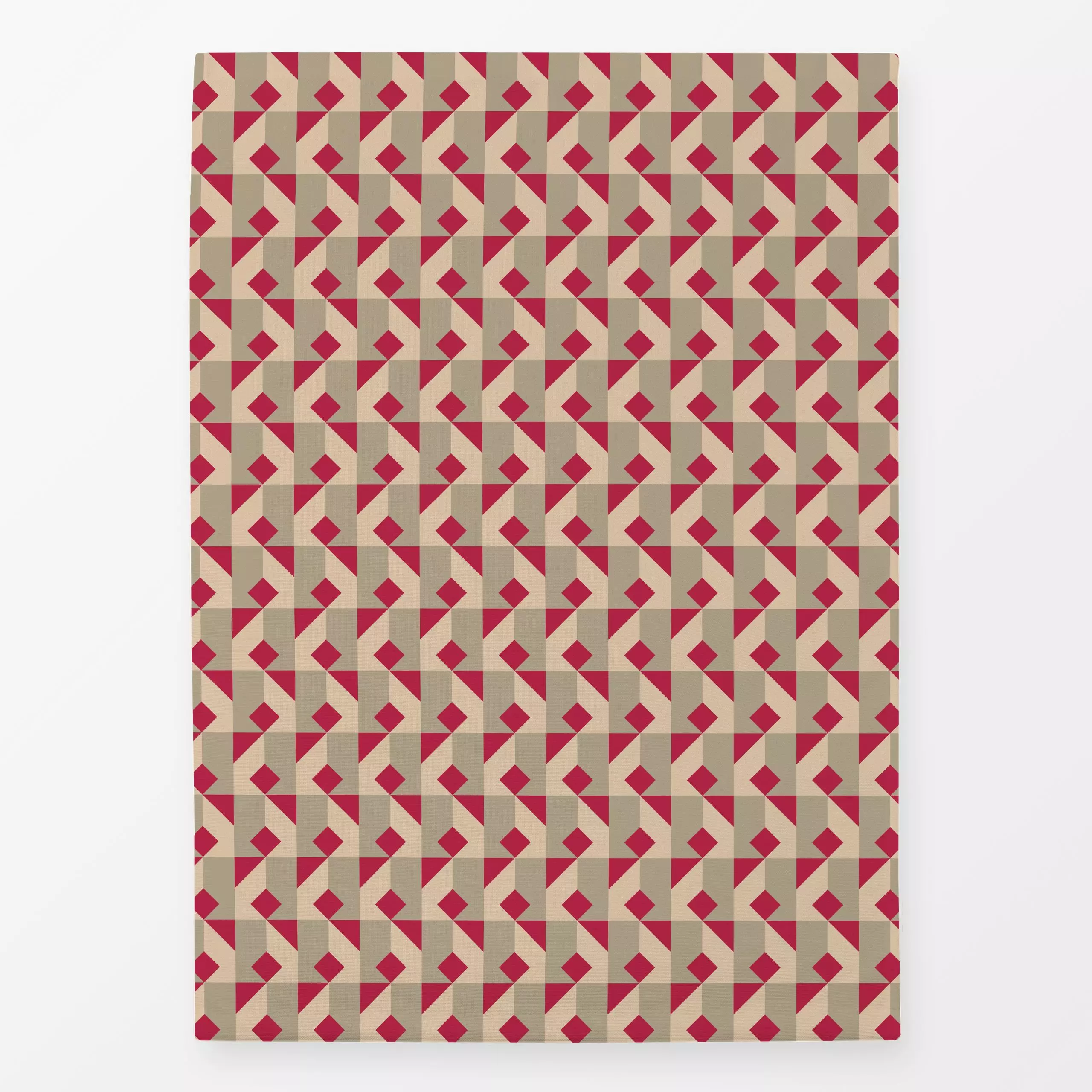 Geschirrtücher VIVA Play with Triangles - Symbole & Muster - von „Julia Schumacher"; abstrakt, kleingemustert, graphisch, vi...