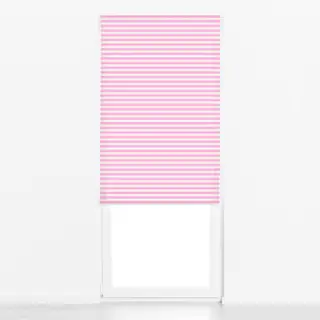 Raffrollo Streifen rosa