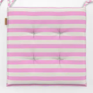 Sitzkissen Streifen rosa