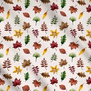 Meterware Cozy Autumn Leaves