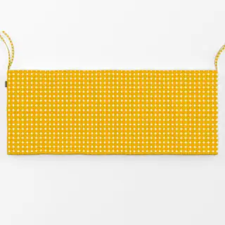 Bankauflage Muster Fliesen gelb