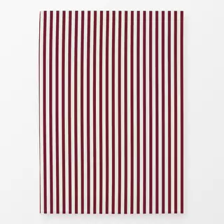 Geschirrtuch Streifen Rot Offwhite