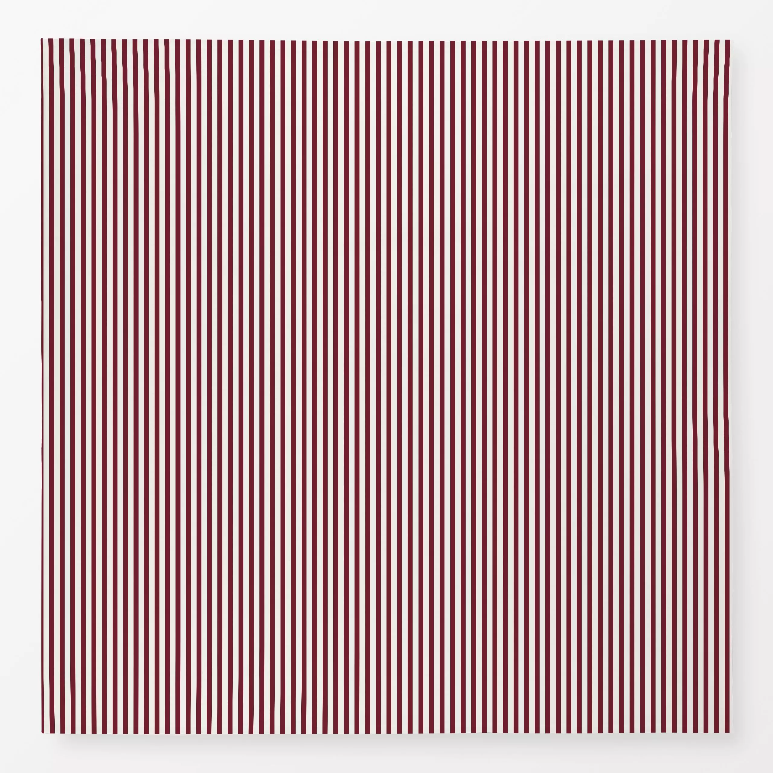 Tischdecke Streifen Rot Offwhite, gemustert, von Studio Kesse x sweetlivinginterior