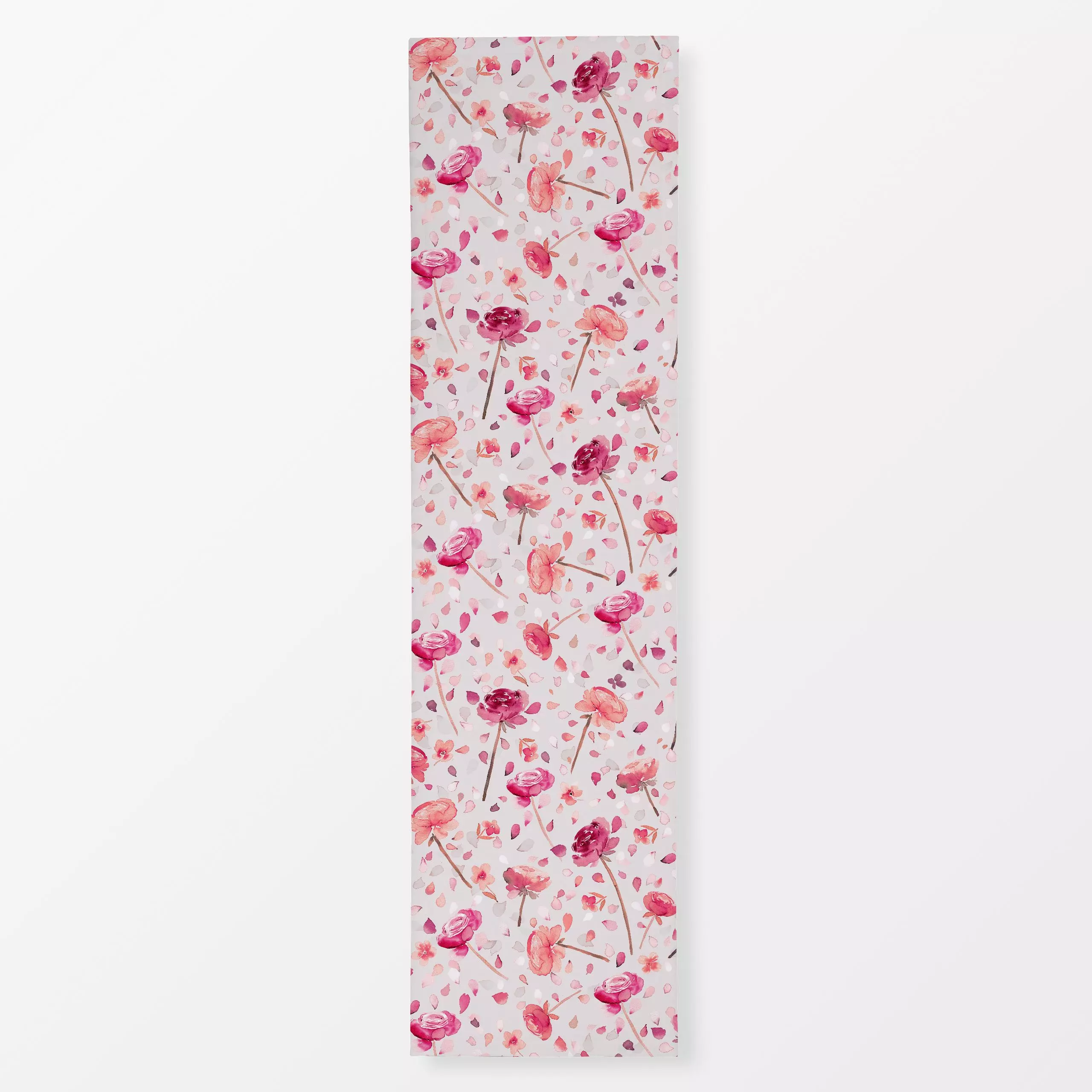 Tischläufer Valentines Romantik Rosen Pink - Blumen & Florales, Frühling, Liebe, Romantik & Pride - von „Ninola Design “; Aq...