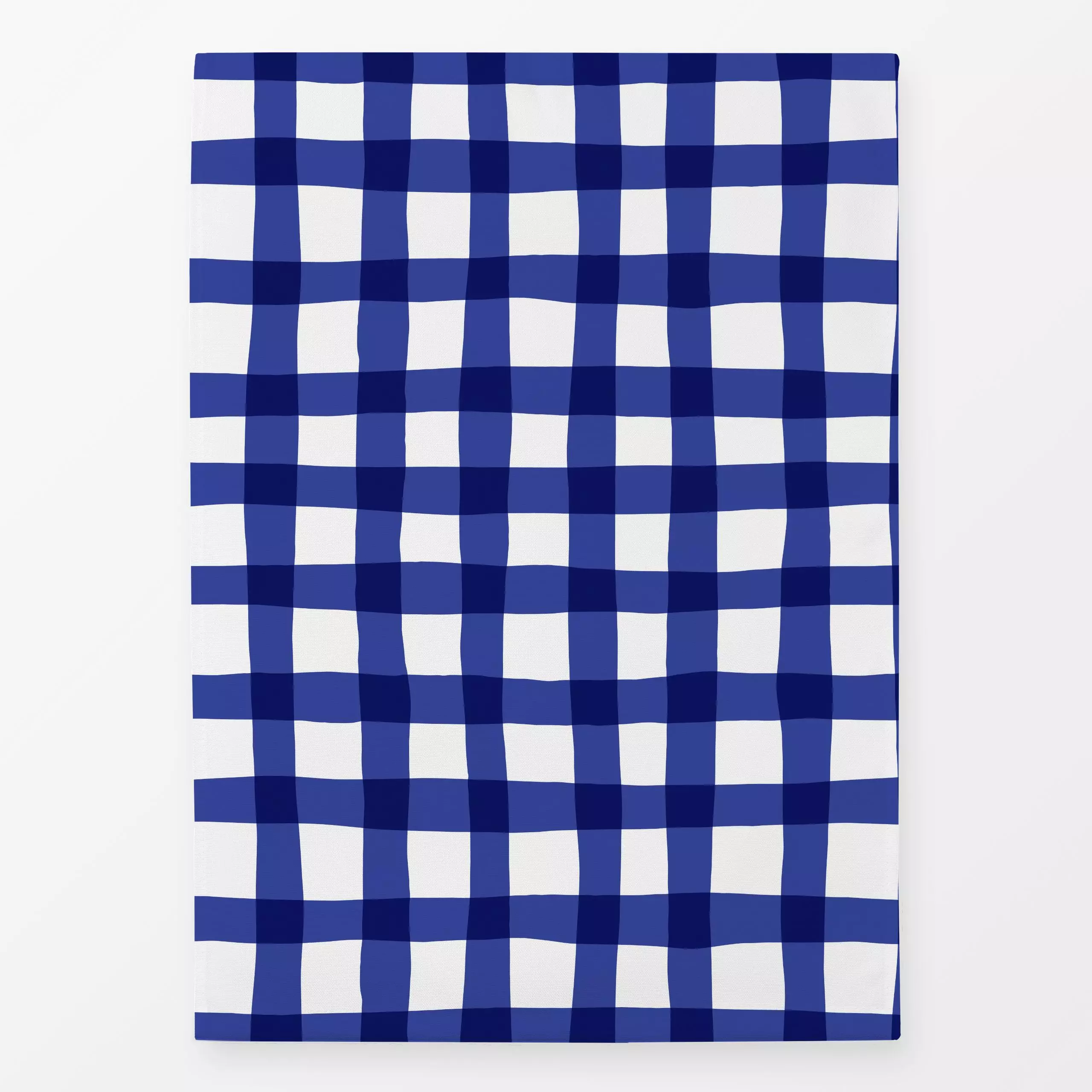 Geschirrtücher Karomuster blau - Symbole & Muster - von „moDeern Design Studio"; blau, gingham, Karoliebe, Karomuster