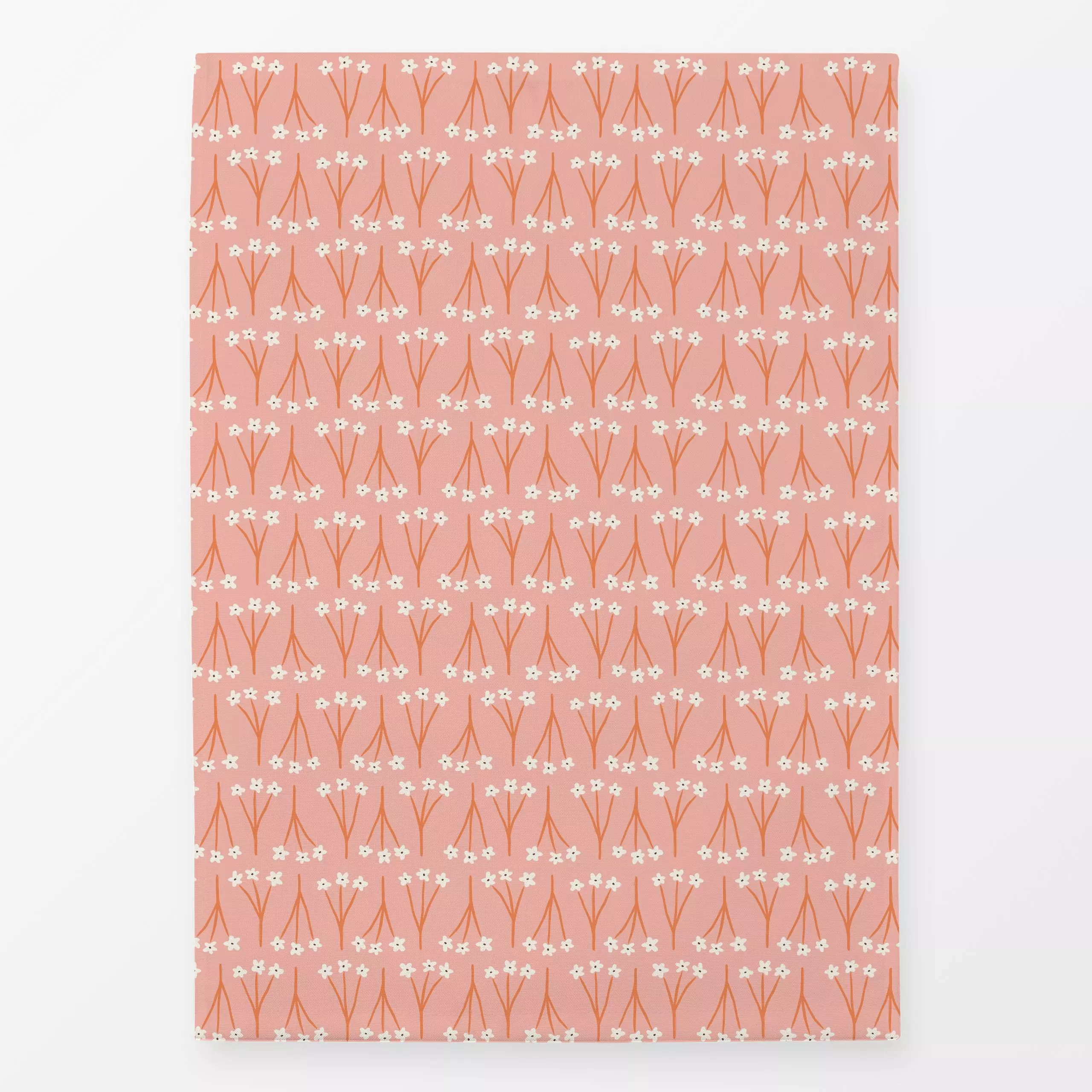 Geschirrtücher Blümchen rosa - Blumen & Florales, Frühling, Symbole & Muster - von „Kathrin Woo"; rosa, Blumen, modern, vers...