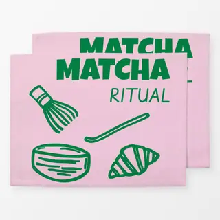 Tischset Matcha Ritual