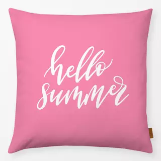 Kissen Pink Summer Hello