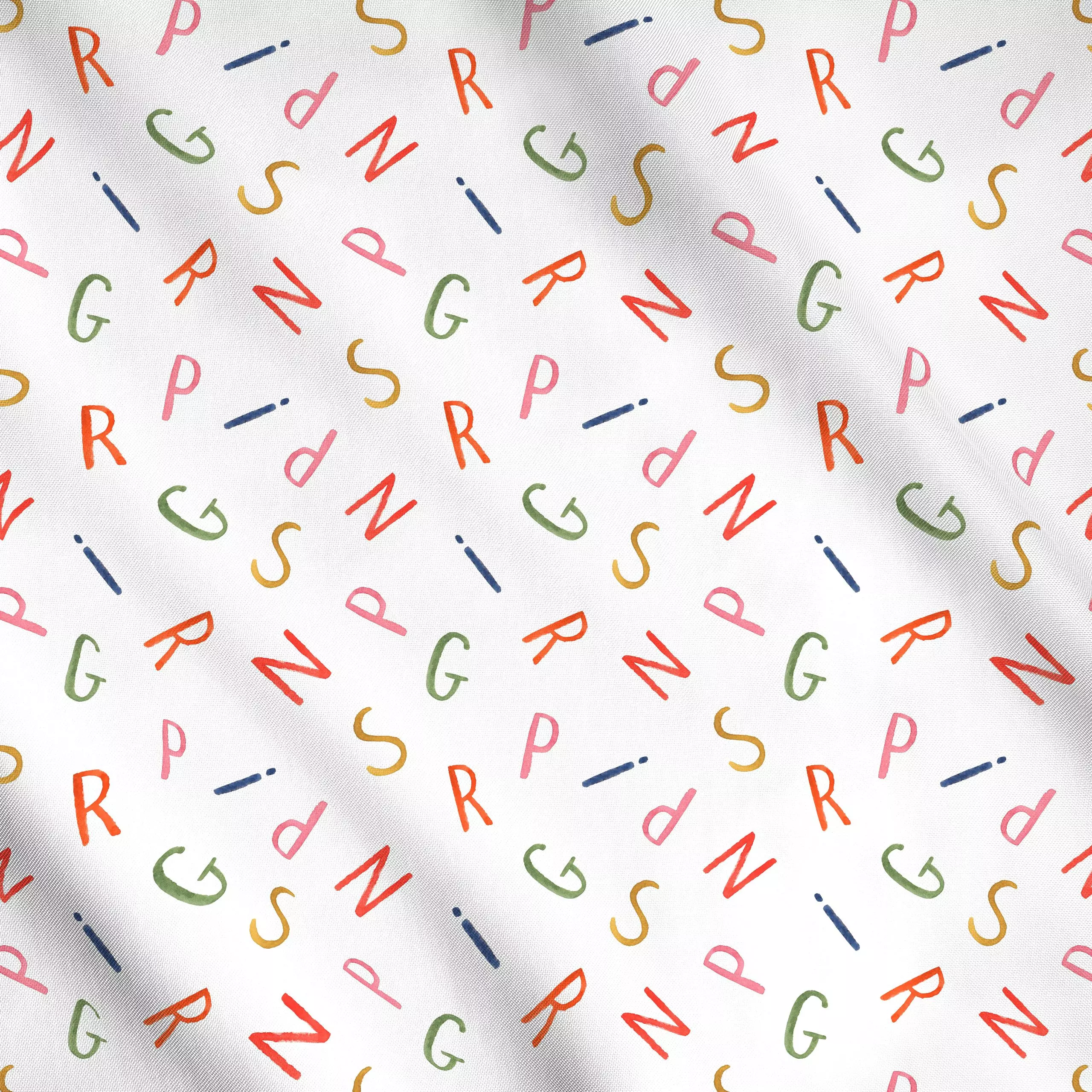 Meterware Easter Fun Spring Typo, Spruch, Ostern, von Lena Yokota