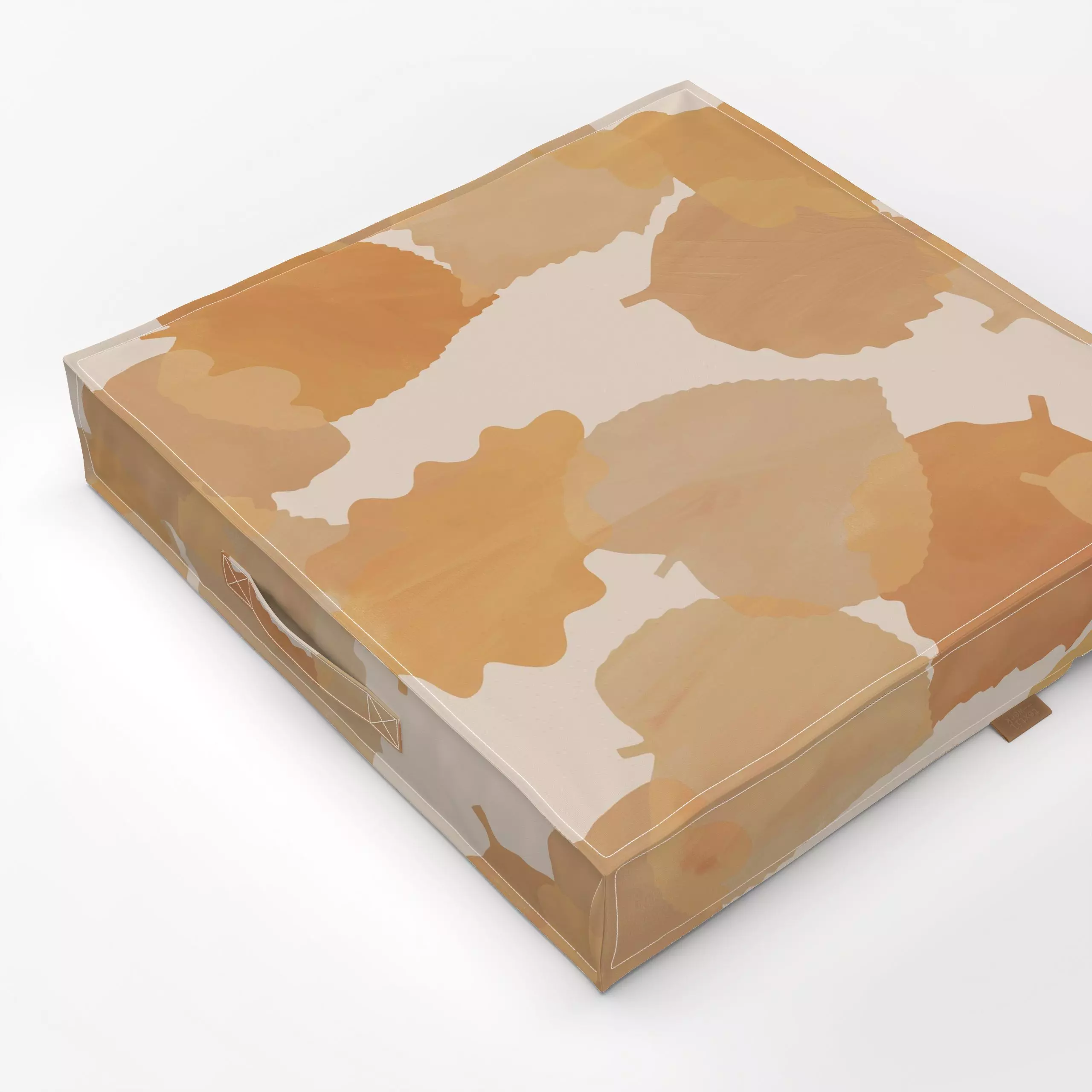 Bodenkissen Große Herbstblätter - Herbst, Pflanzen & Botanik - von „Studio Kesse“; Natur, Bäume, Blätter, Pflanzen, Wald, He...