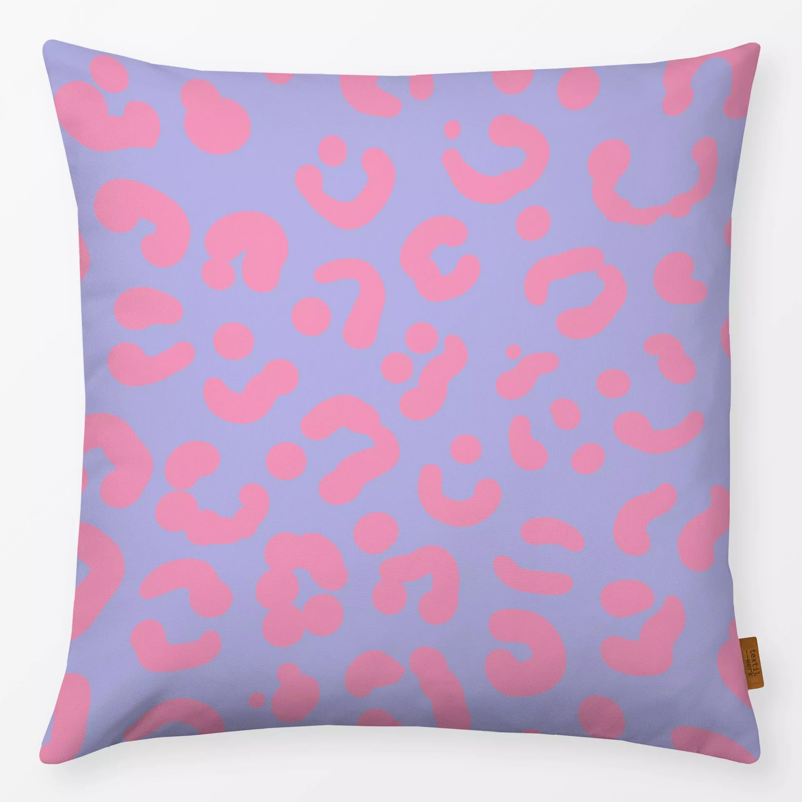 Kissen Leopardenmuster rose - Symbole & Muster - von „Julia Reyelt"; Muster, graphisch, Self Love, Leo, Leopard, Color, colo...
