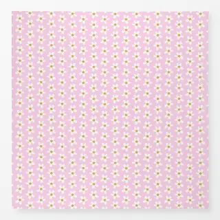 Tischdecke Blumen Muster Daisy Pink