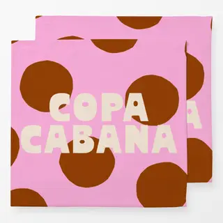 Servietten Punkte Copacabana