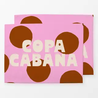 Tischset Punkte Copacabana