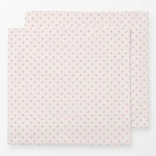 Servietten Punkte Polkadot Rosa Beige
