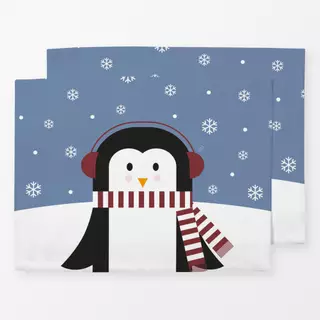 Tischset Paul Pinguin