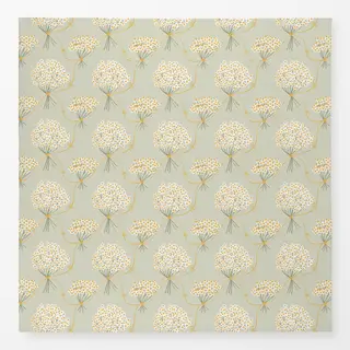 Tischdecke Margeriten Muster hellgrün