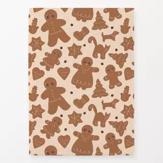 Geschirrtuch Lebkuchen Pattern vanille