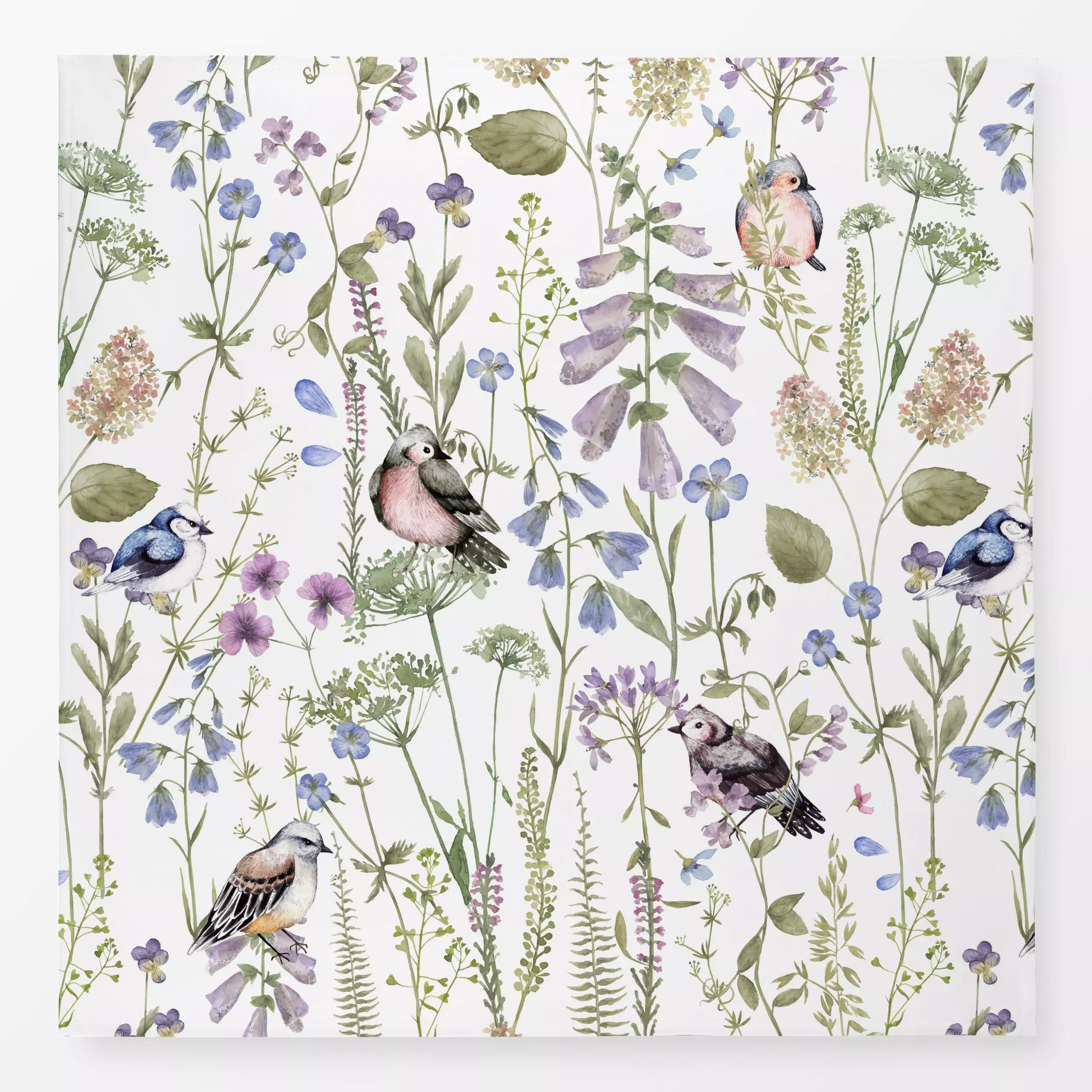 Tischdecke Wilde Wiese, Blumen, Sommer, von Uta Naumann