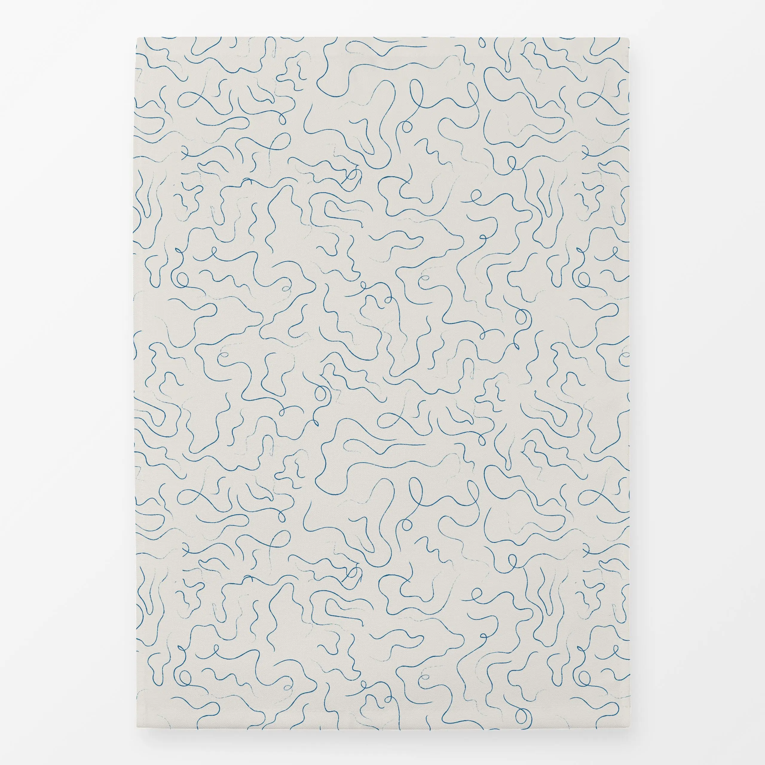 Geschirrtücher Wave Pattern - Sommer, Symbole & Muster - von „Jana Driver"; Meer, Strand, beige, Sommer, wellen, organisch, ...