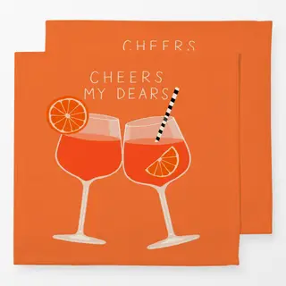 Servietten Cheers my dears