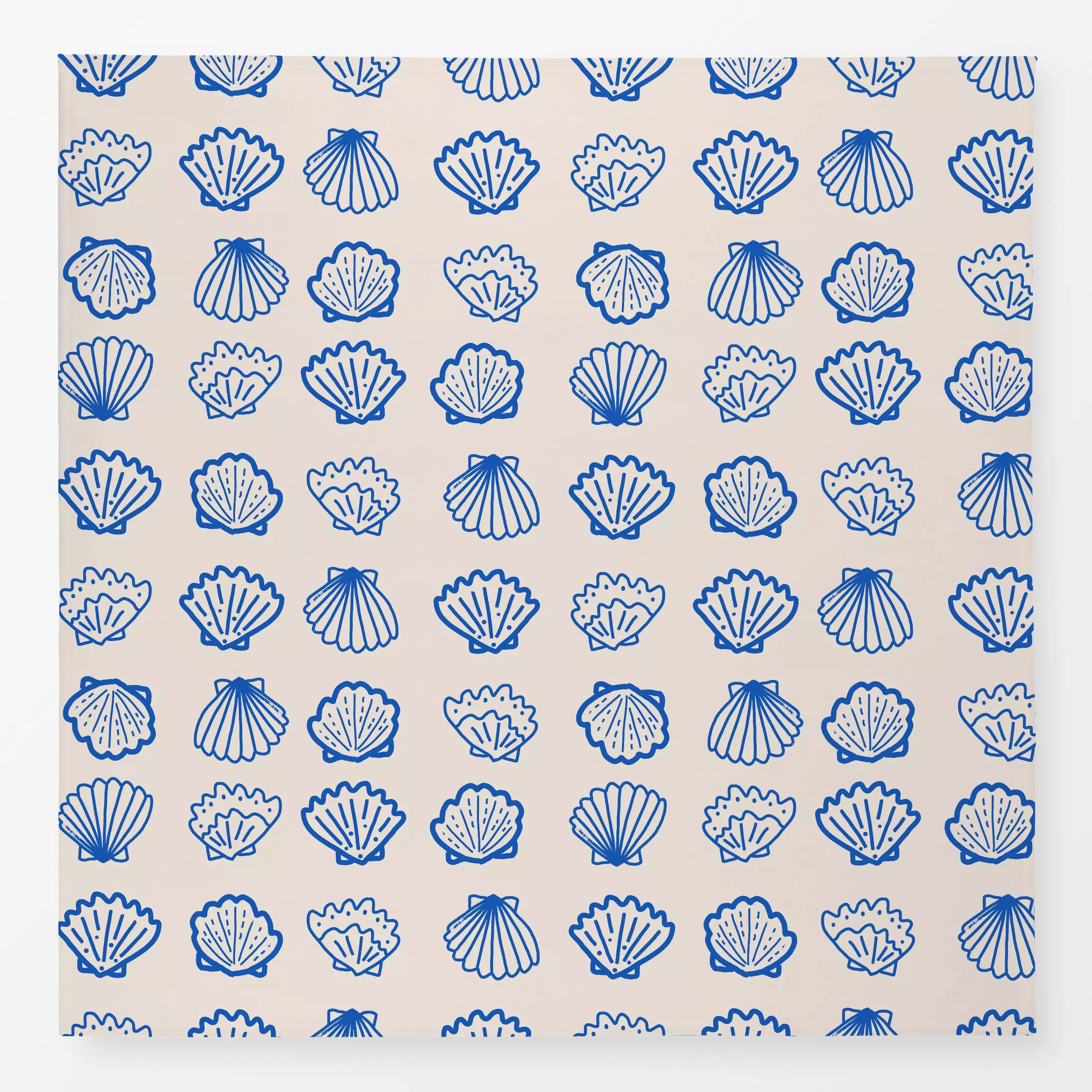 Tischdecke Allover Shells, Sommer, von Kruth Design