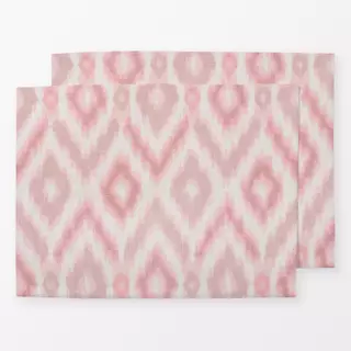 Tischset Diamonds Ikat Light rose