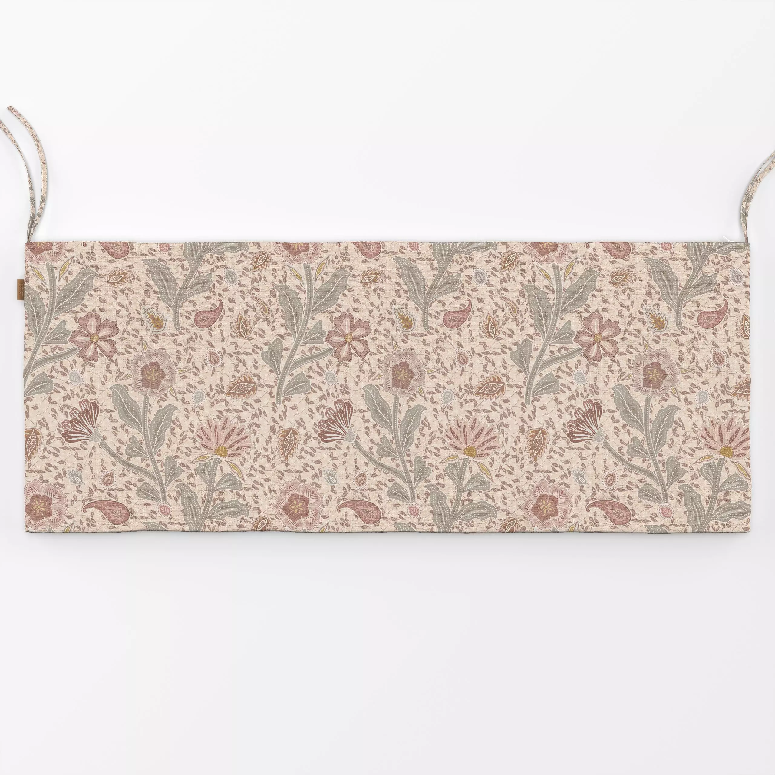 Bankauflage Cottage Herbst Blumen - Blumen & Florales, Pflanzen & Botanik - von „Bloomery Decor"; Trockenblumen, Sommerblume...