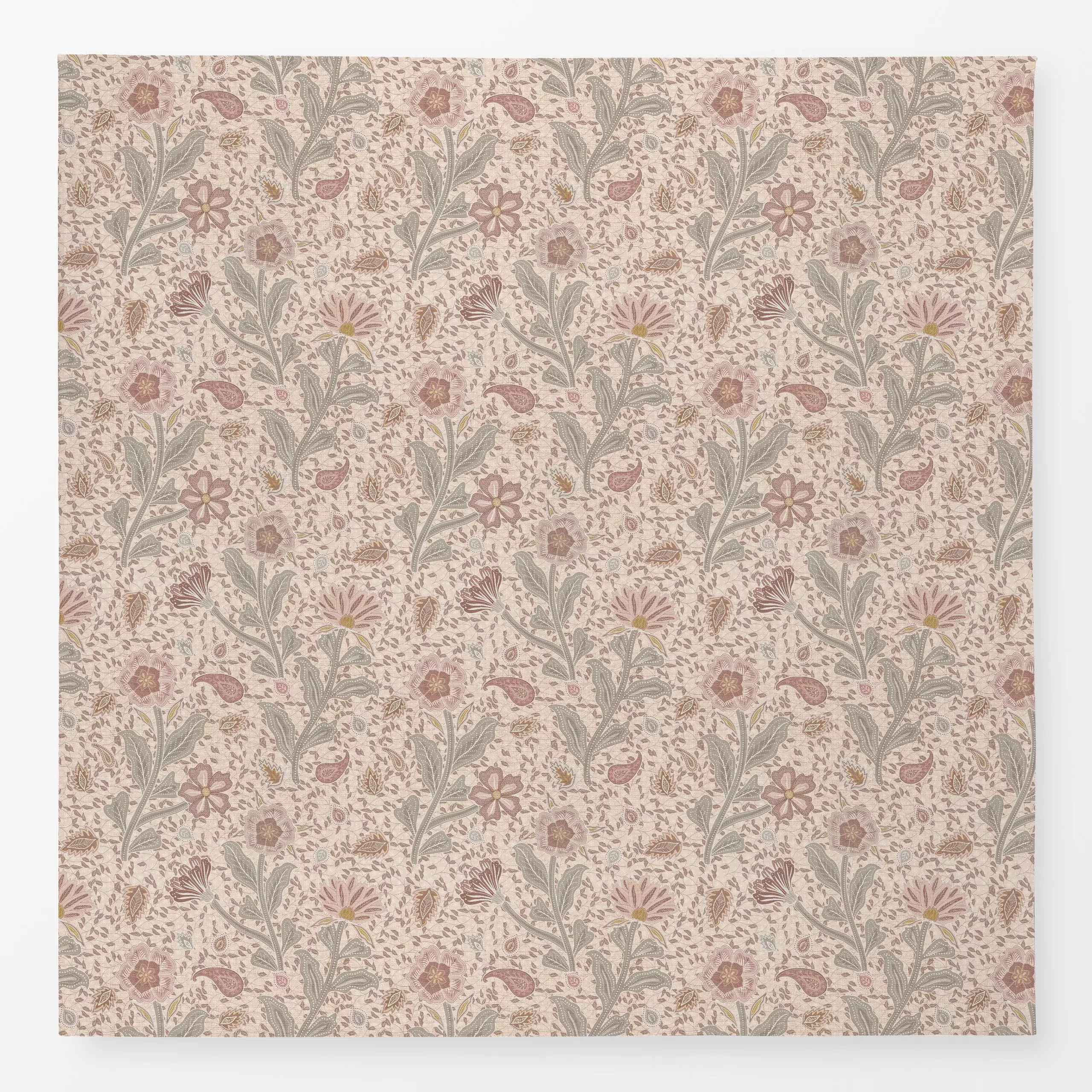 Tischdecke Cottage Herbst Blumen - Blumen & Florales, Pflanzen & Botanik - von „Bloomery Decor"; Trockenblumen, Sommerblumen...