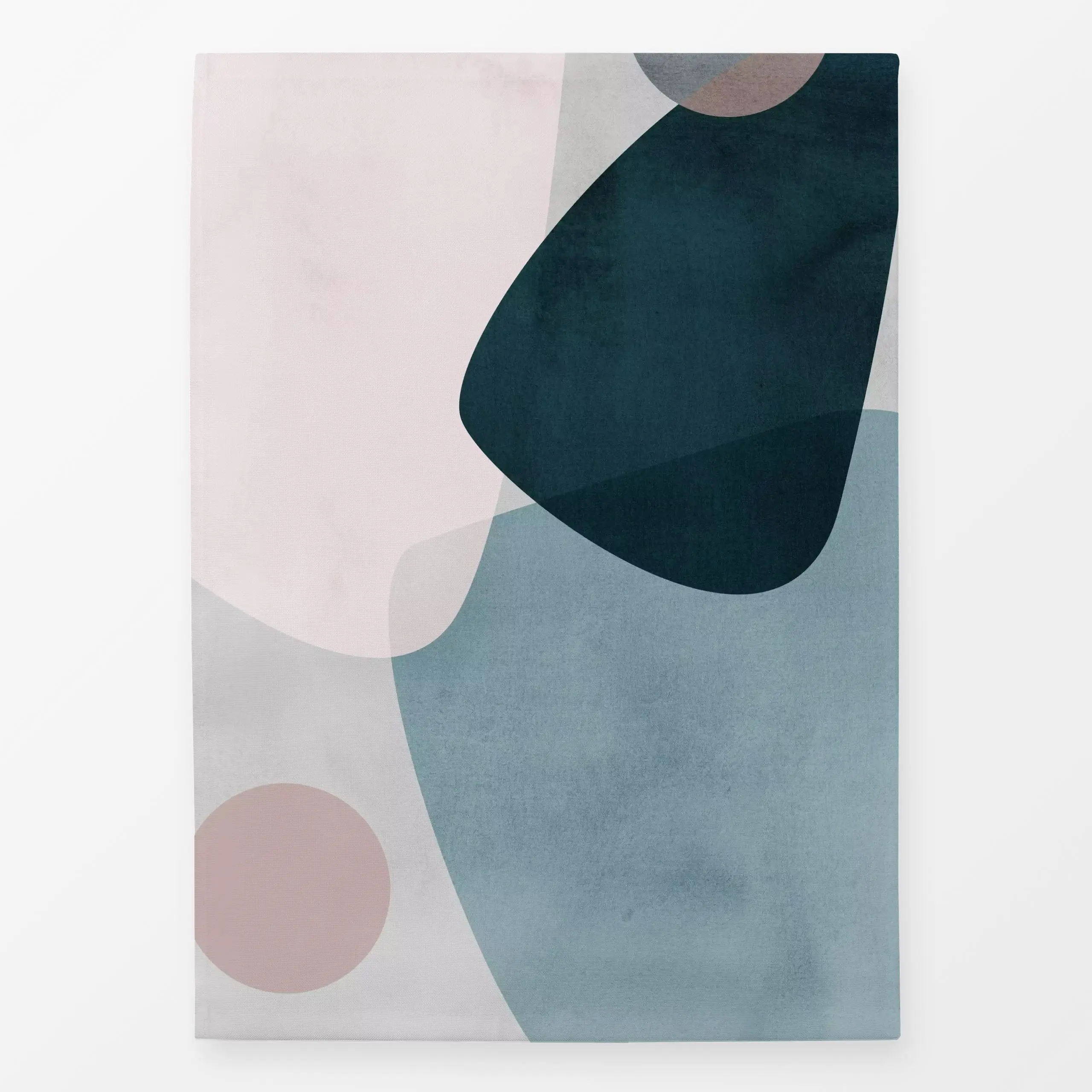 Geschirrtücher Graphic 150 A - Symbole & Muster - von „Mareike Böhmer"; Aquarell, rosa, Farbverläufe, Geometrisch, Kreise, f...