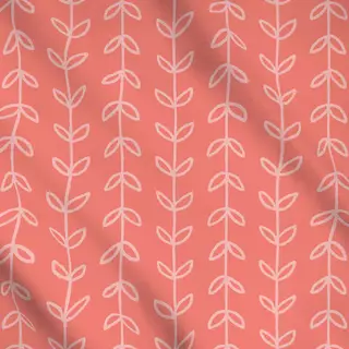 Meterware Tendril pink