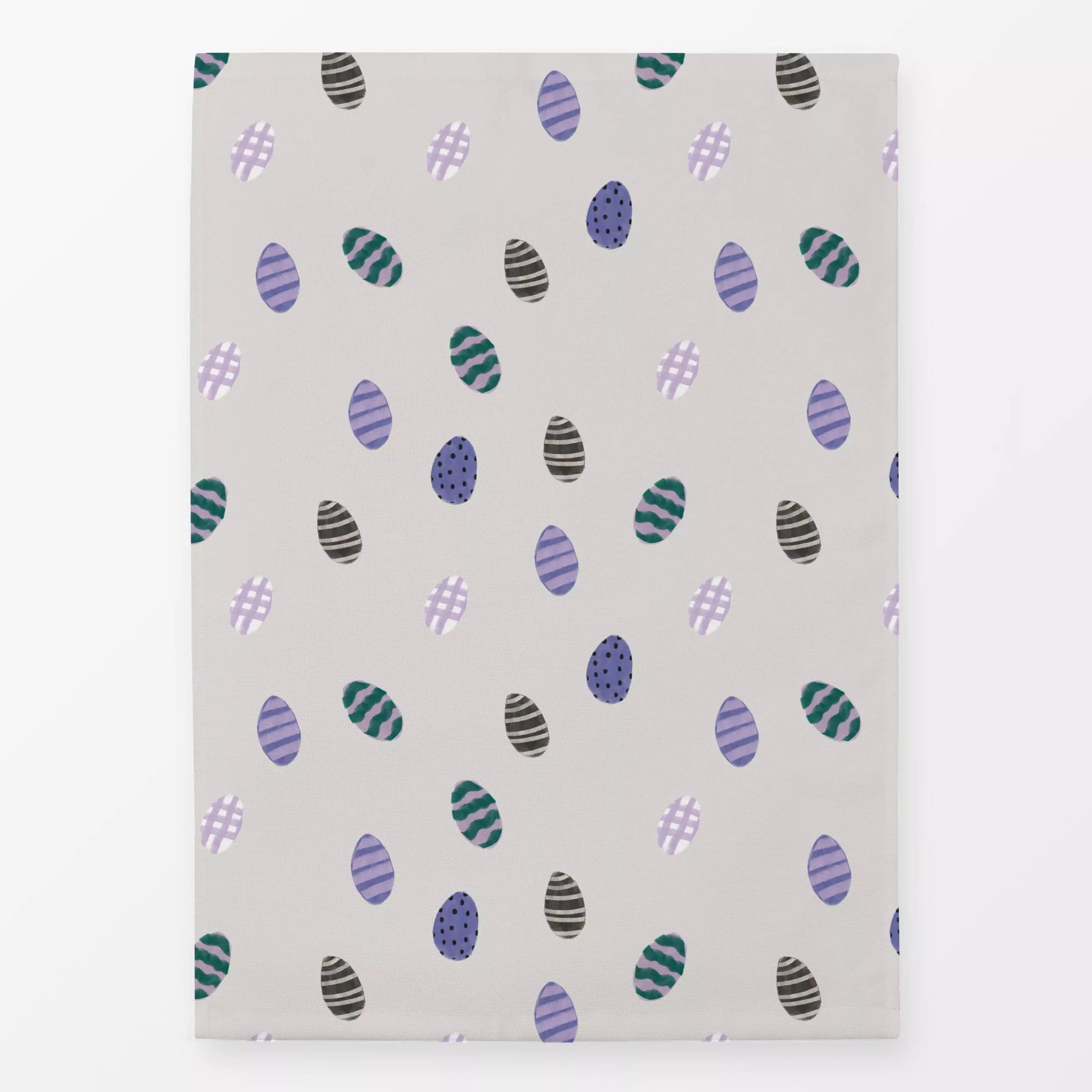 Geschirrtücher Ostereier - Frühling, Symbole & Muster - von „Jana Driver"; Muster, eierfarben, Ostern, bunt, Ostereier, Froh...