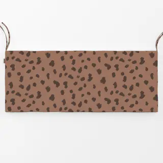 Bankauflage Wild Cat Brushstrokes puce