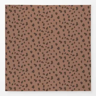 Tischdecke Wild Cat Brushstrokes puce